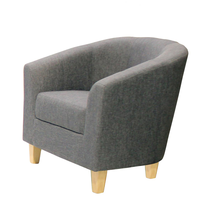 Claridon Linen Armchair - Click Image to Close